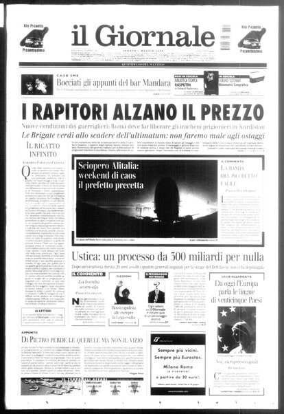 Il giornale : quotidiano del mattino